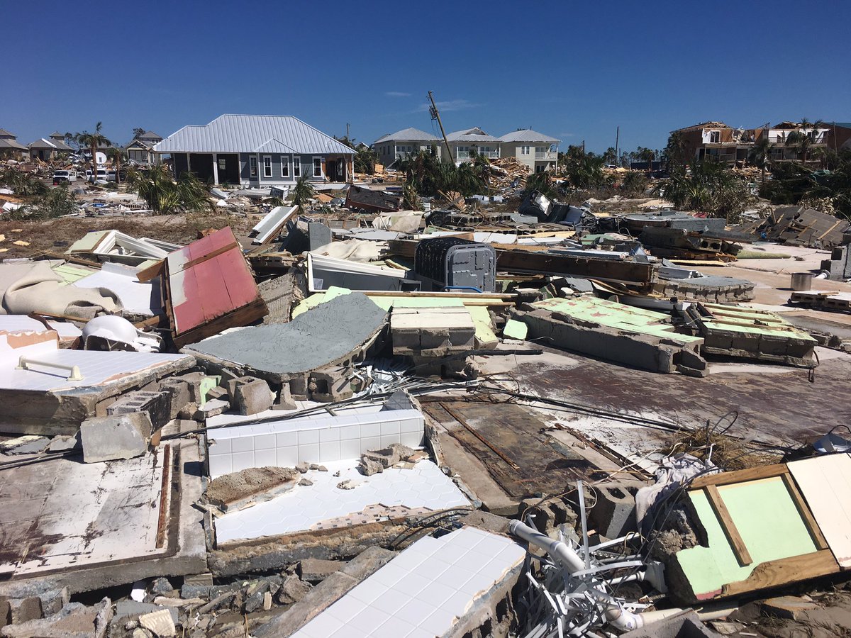 Omar Villafranca On Twitter Our Cbsnews Team Reported 5 Weeks Ago From Mexicobeach When Hurricanemichael Hit We Went Back Today Here Are Some Then And Now Pics Cbseveningnews Https T Co Wemd1okmp2
