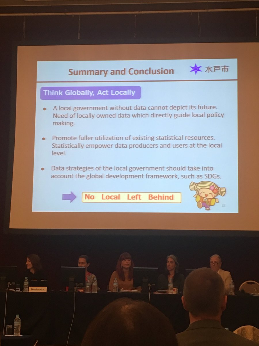 OpenDataWatch's tweet photo. An important reminder from our colleagues from Mito City, Japan. National averages can mask realities at the subnational level. In our push to fill #genderdata gaps, we must also remember the importance of data availability at the local level. #GenderStatsGF via @UNStats https://t.co/dOdLzjyBjZ