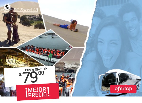 OferTOPpe's tweet photo. ¡Viaja! Paracas + Huacachina + Chincha ¡05 Puntos de Salida! ➡ https://t.co/6iYHaY45dv https://t.co/xGaeK1wd6e