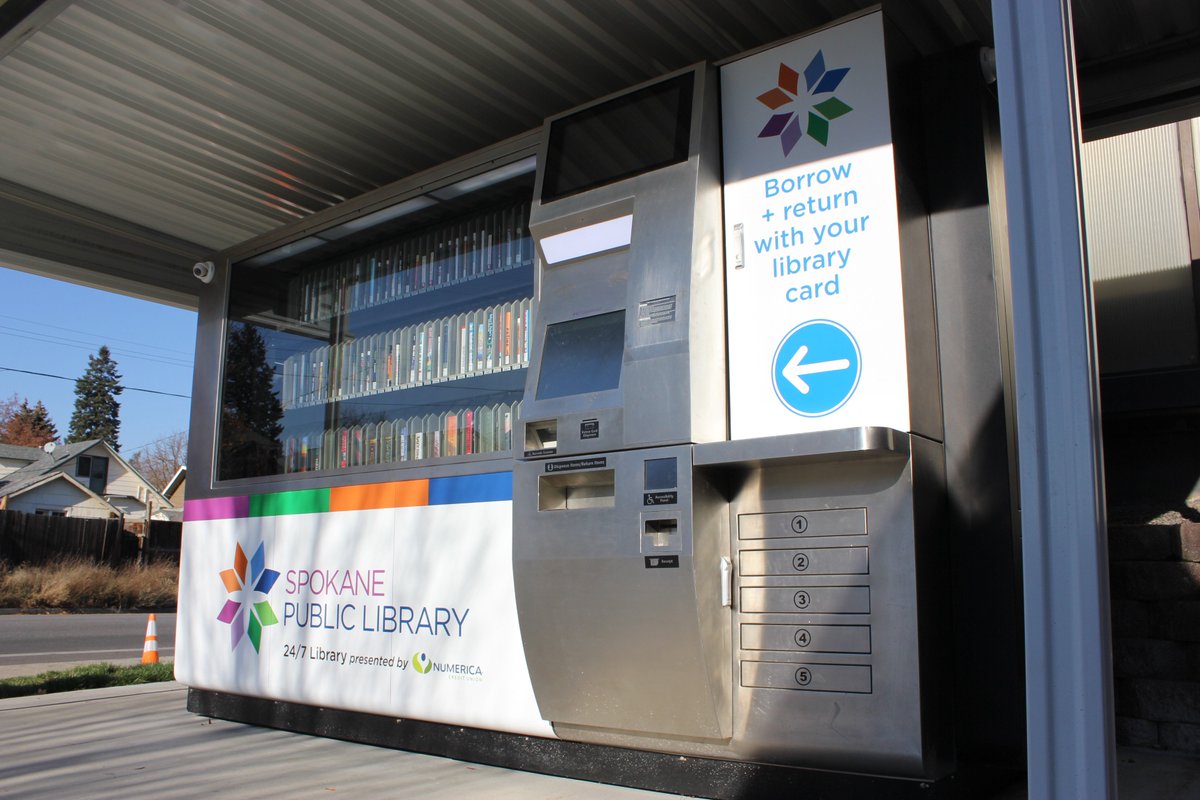 Spokane Public Library tweet media