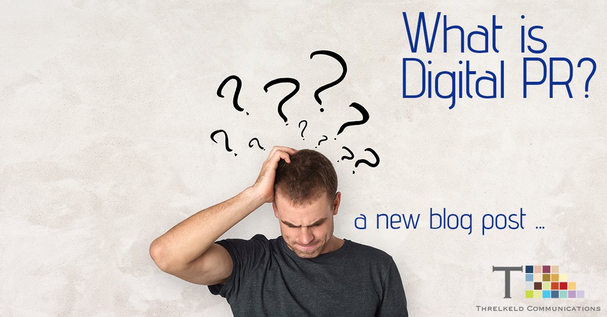 billth's tweet image. My latest blog post is live: What is Digital Public Relations? #DigitalPR bit.ly/2TdAtV3