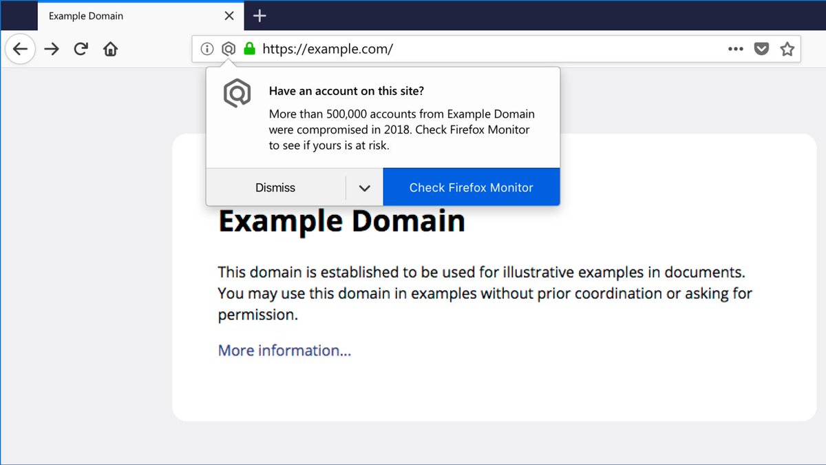 #Firefox Will Now Alert You When You Visit #Hacked Sites buff.ly/2RYxRJa via <a href="/gizmodo/">Gizmodo</a> #DataBreach #CyberSecurity #CyberAware #SafeBrowsing 

CC: <a href="/pnikitser/">Peter Nikitser</a> <a href="/Shirastweet/">Shira Rubinoff</a> <a href="/Paula_Piccard/">Paula Piccard</a> <a href="/Fisher85M/">Michael Fisher</a> <a href="/reach2ratan/">Ratan Jyoti</a> <a href="/TopCyberNews/">Ludmila Morozova-Buss & Stéphane Nappo, #CISO</a> <a href="/mclynd/">Mark Lynd 🎙CISSP ISSAP ISSMP</a>