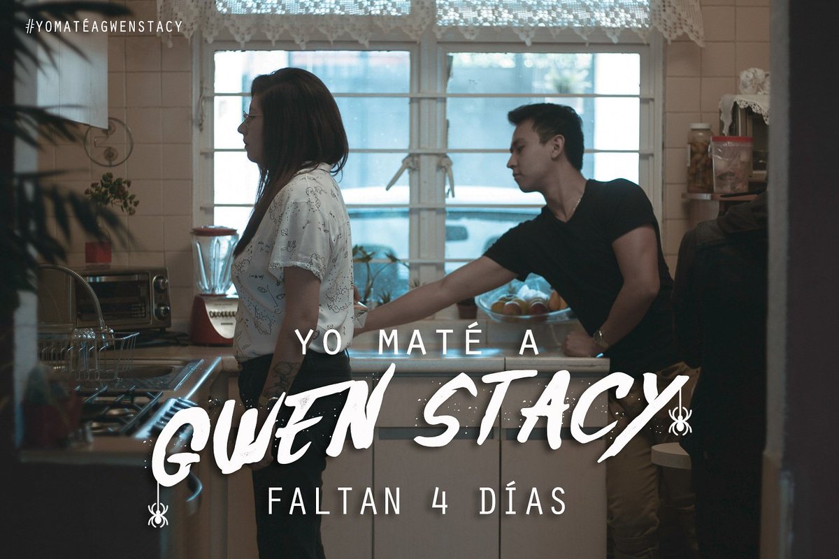 Estamos a 4 días del estreno de nuestro nuevo single. Utiliza el hashtag #YoMatéAGwenStacy y dinos, del 1 al 100 ¿Qué tan tóxica fue tu última relación? 😢😢😢

Estreno el lunes 19 de Noviembre. Suscríbete a nuestro canal de YouTube: youtu.be/8We16qoruMs