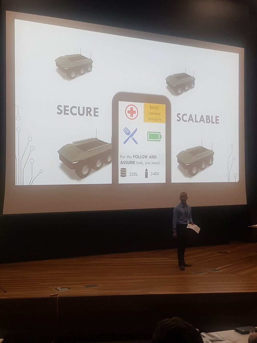 DefenceInnovate's tweet photo. Does the future of an OPDEM look more like Uber Eats? 
#DEFAus18 https://t.co/ismkK3qzQT