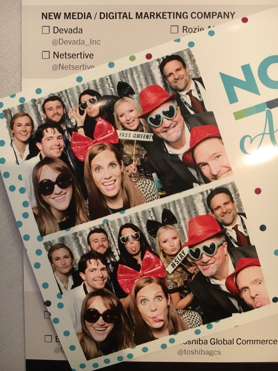 KatieBeth_V's tweet photo. We may not have won but we played the game! Way to go, @Netsertive. We’ll be back, #NCTechAwards :) #DigitalMarketing https://t.co/RC2n9B13CV