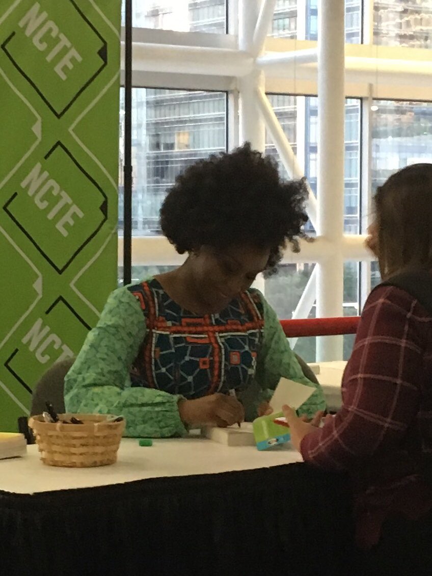 “Make peace with discomfort. It opens us to growth, knowledge and meaning.”
-Chimamanda Ngozi Adichie #stayteachable #NCTE18