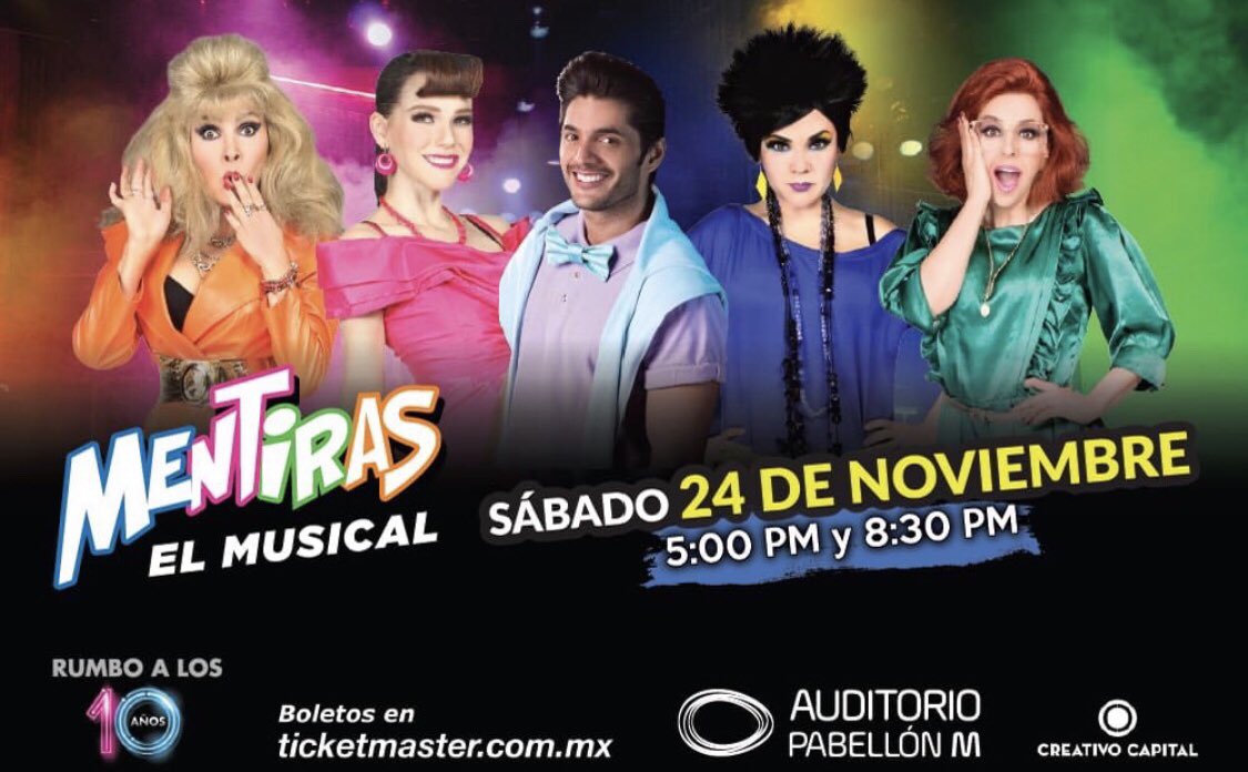 Este 24 de Noviembre <a href="/danielelbittar/">Daniel Elbittar</a> estará dando función de @mentirasmexico en Monterrey en el #AuditorioPabellónM 🎶🎭
¡Compra ya tus boletos! 
Funciones: 5:00pm y 8:30pm