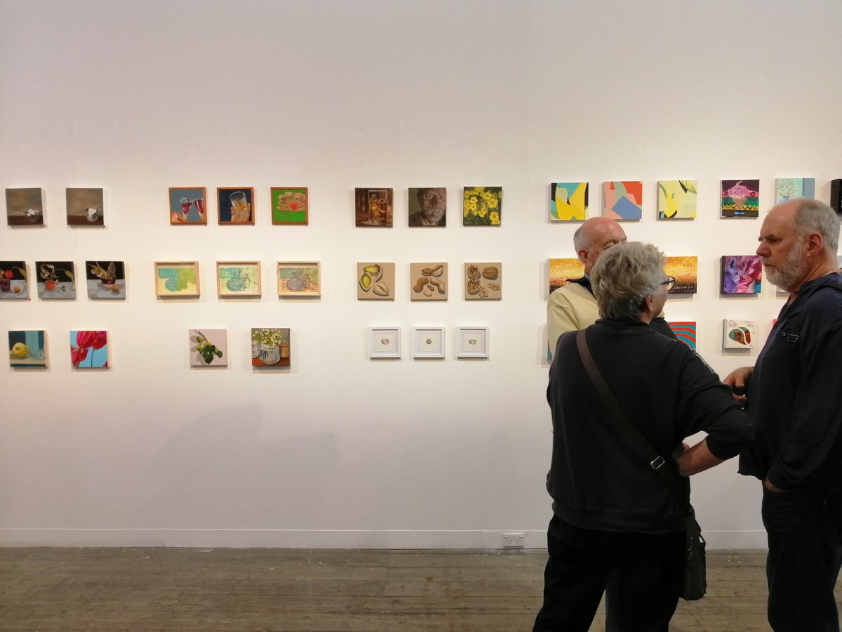 carraghamos's tweet photo. Last couple of days to check out the Small! Exhibition at @fortyfive_ds.

Huge range of techniques and styles, all for a steal. Support your local artists! Open today until 5pm and tomorrow (Saturday 17th November) from 12 - 4pm. #Small45 #melbourneart https://t.co/jspANNAqeP