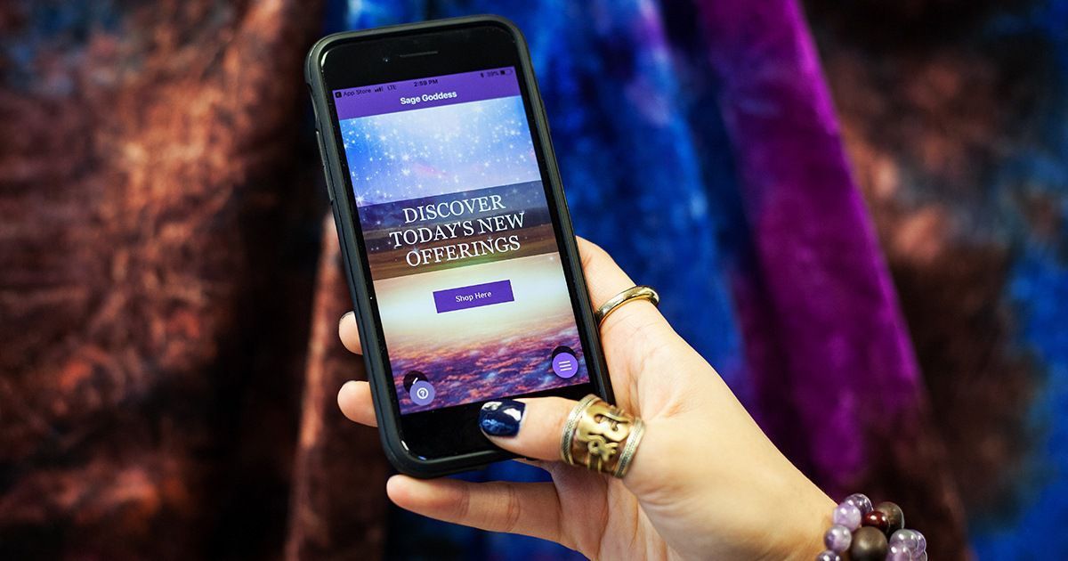 TheSageGoddess's tweet image. If you don’t have the SG app yet, you might be missing something important from your fave online metaphysical shop. Get notified of our most magical specials, events, savings, and astrological happenings! #appdownload #magicapp buff.ly/2IORQpt