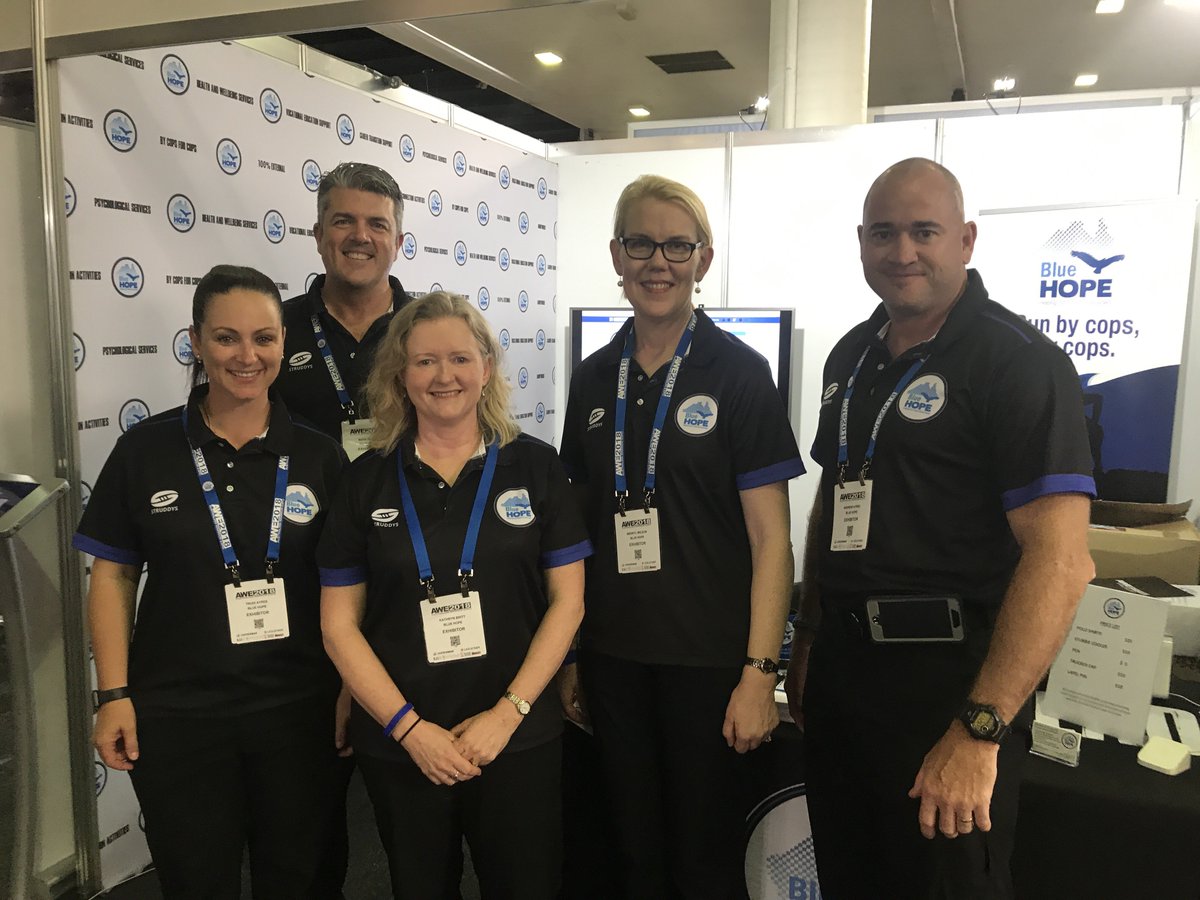 BlueHopeSupport's tweet image. Come say hi to our team at #AustralianWarriorExpo #AWE