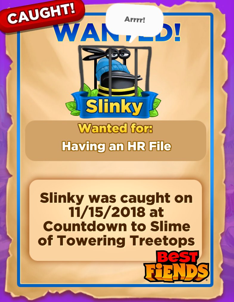 mkschroeter13's tweet photo. I just caught a Bandit Slug in @BestFiends! Download FREE and be a winner: https://t.co/JmLa2figBS #BestFiends https://t.co/jqSMuGA95i