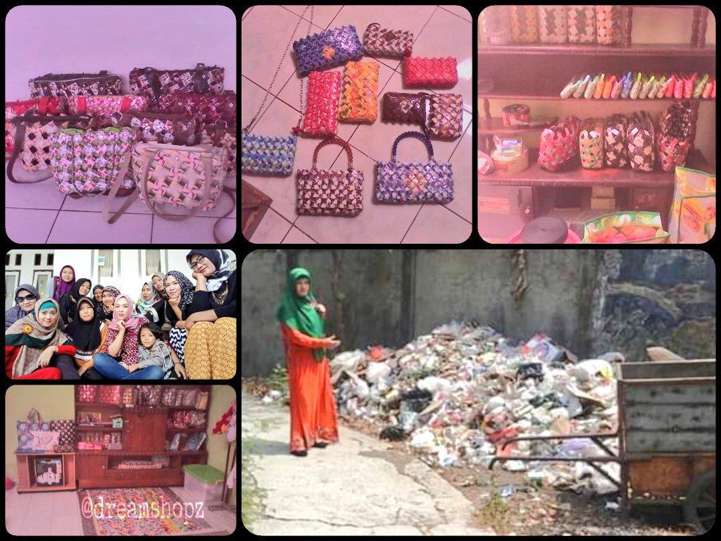 Mmreinj's tweet photo. @setkabgoid Bu Sri Sugihartini pelopor bank sampah di sentul ini kreatif,plastik yg tak terpakai diolah menjadi tas,kotak tisu,karpet,taplak meja.Tak segan pula berbagi ilmu utk tua dan muda.Pejuang #MenujuIndonesiaMaju #setkab0108 @dNta05 @WKumala26 @Ariepangestu12 @elmiati4  @NitaFradenta https://t.co/ncSFXnihLN