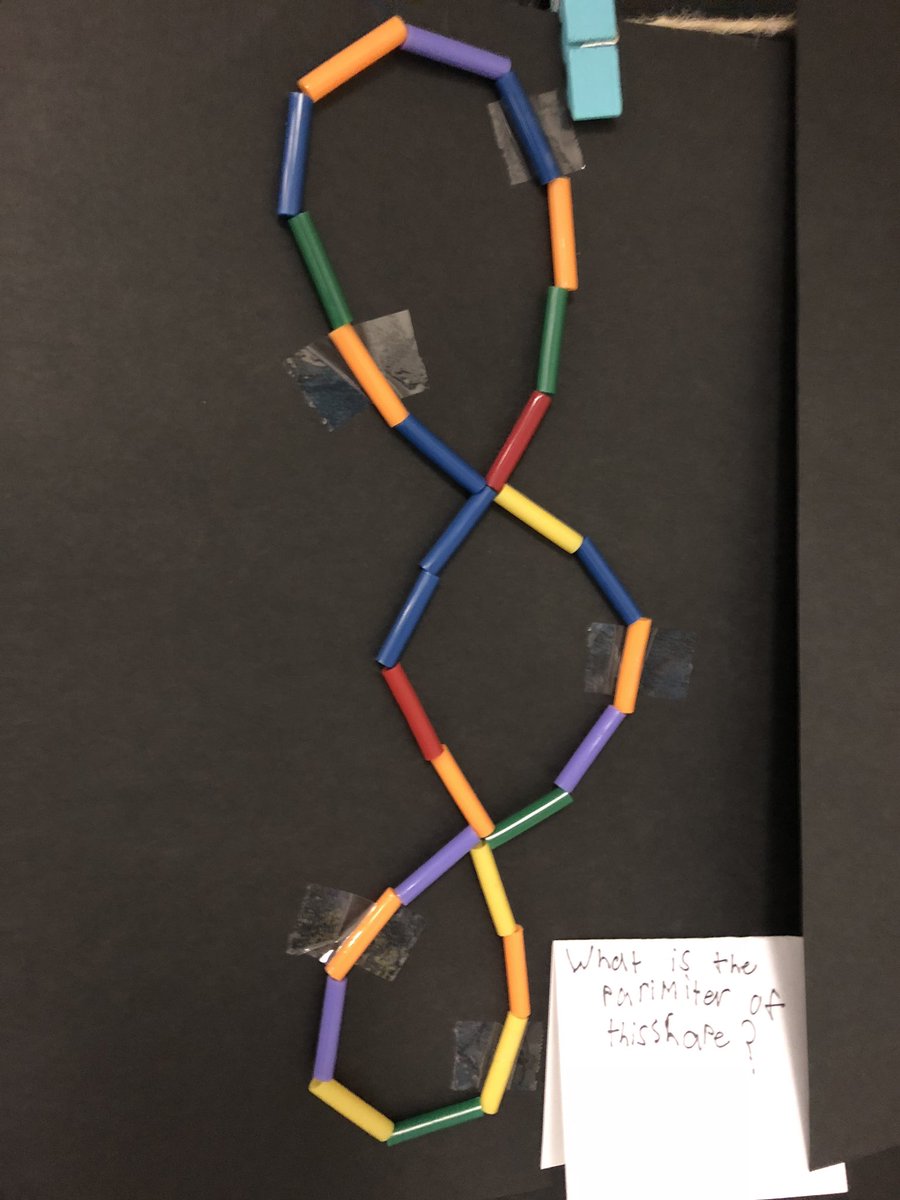 ms_lee17's tweet photo. Can you find the perimeter of these shapes? 👀 So much creativity in 3A and 3B! #JESFamily https://t.co/nLk8GqVyHP