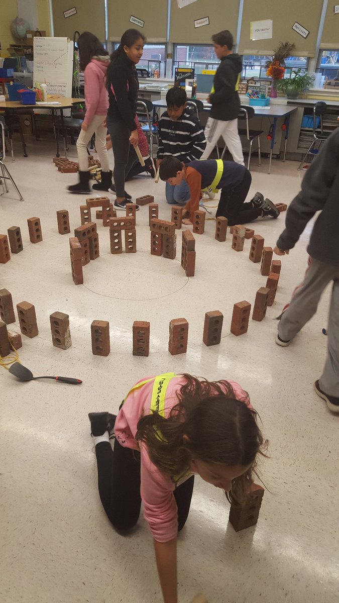 #Stonehenge.  Great job 6th grade!