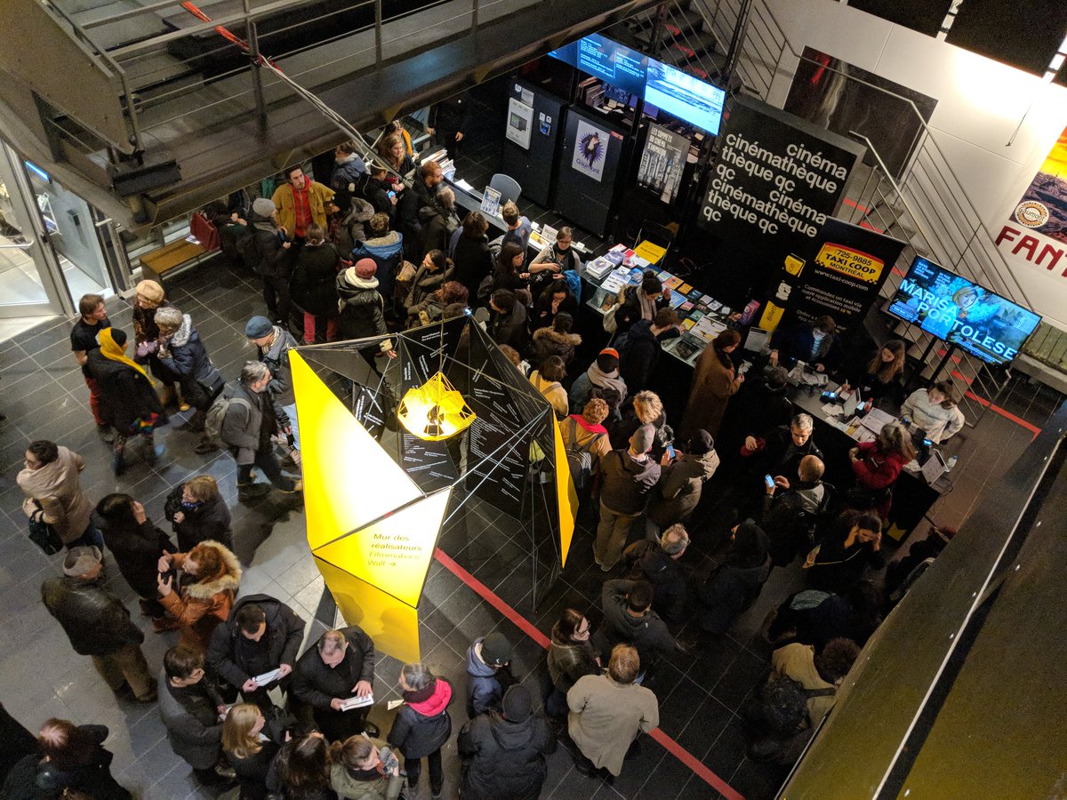 RP_pixelleX's tweet photo. Aux @RIDM ce soir !! #ZivaPostecFilm #RêveusesDeVilles #Xalko ! @cameraoscura @f3mdistribution @CouzinFilms #Maison4tiers #MTL #RIDM2018 @cinemathequeqc https://t.co/b3joUvsecM