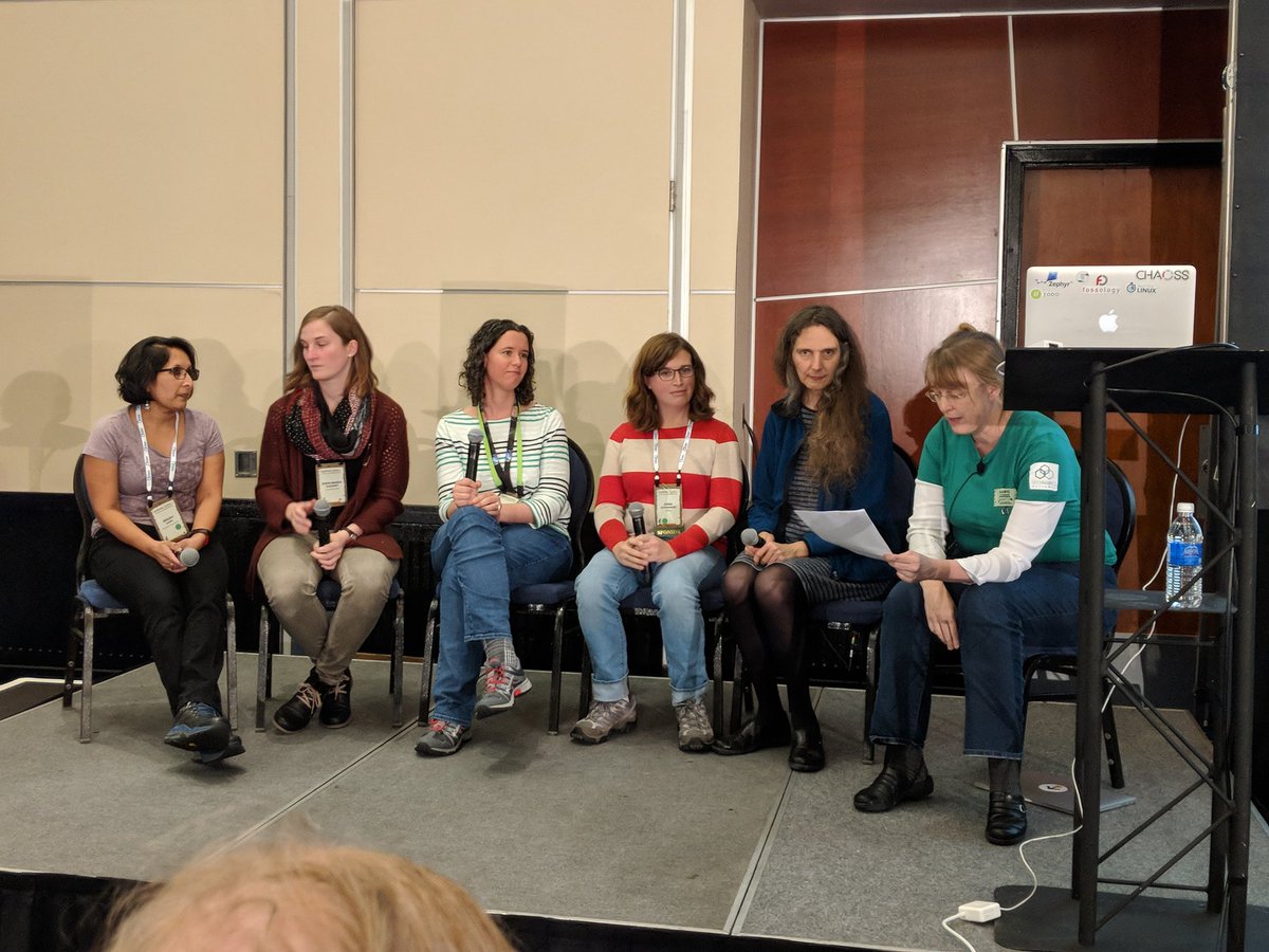 srostedt's tweet photo. The Linux Kernel Panel at Linux Plumbers #LPC2018 https://t.co/cAWpwBgMrX