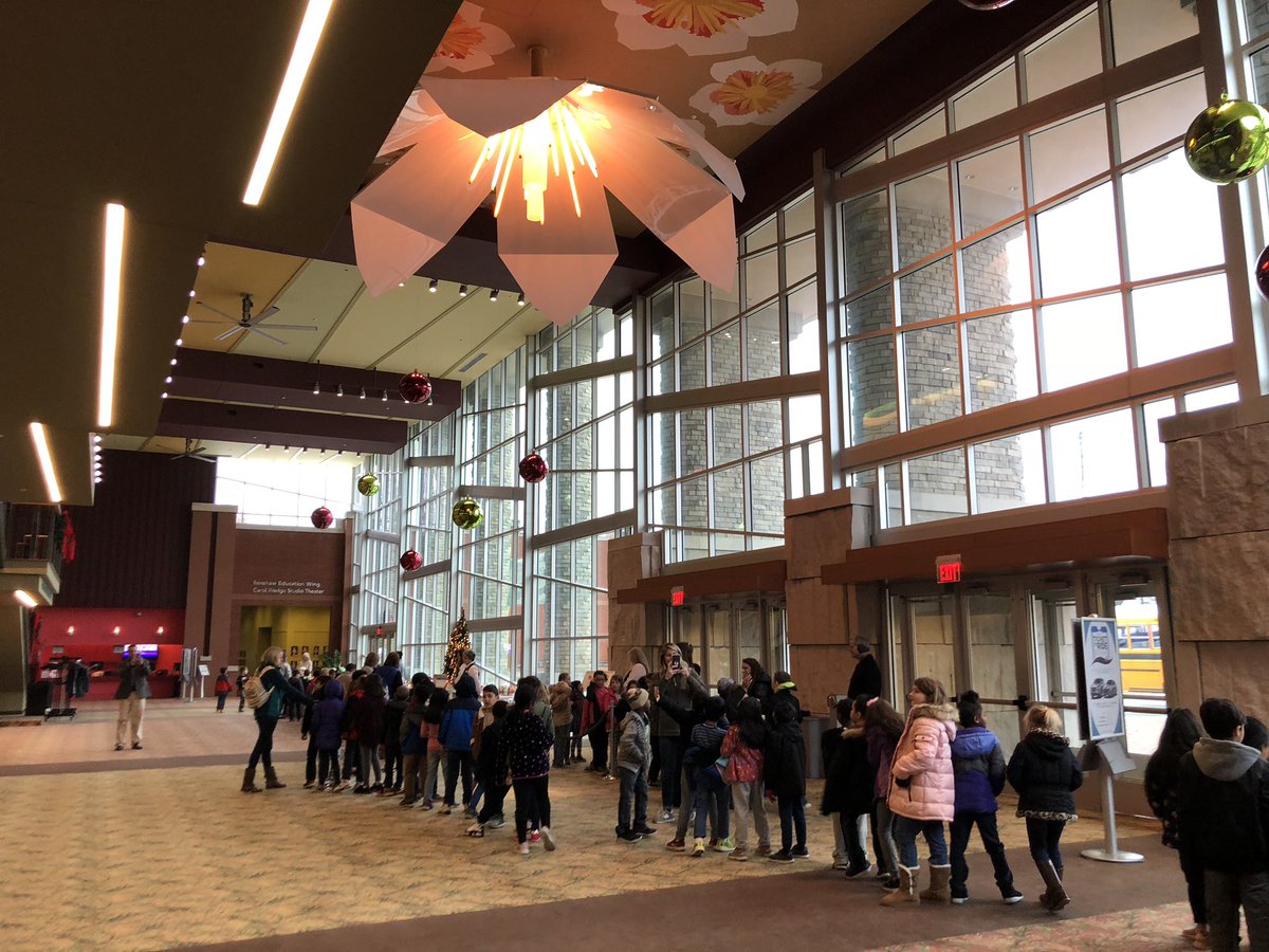 mskaciwilson's tweet photo. We had an awesome time at @TheSKyPAC today! Students got to see a play and vote on their favorite gingerbread house 🎅🏼 @Jennings_Creek https://t.co/UnSDunHu8D