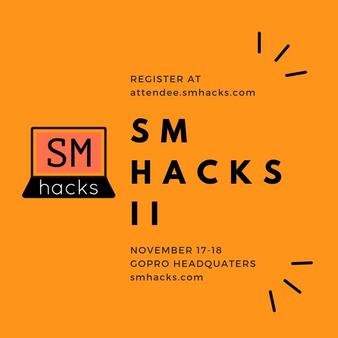 sanmateohacks's tweet photo. Registration for SM Hacks II closes TONIGHT at 11:59 PM. Go to https://t.co/RClkGp8bO0 for your last chance to sign up! https://t.co/uWAE30mi42