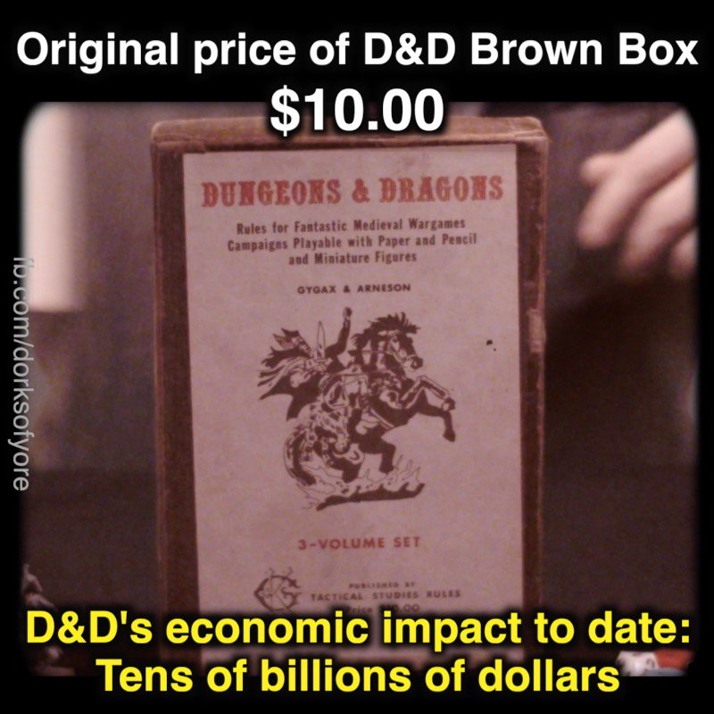 A D&amp;D Brown Box today would be $10k, but that's beside the point. Lol There are still a few hours left to back our Gary Gygax documentary! kck.st/2RQCWnw