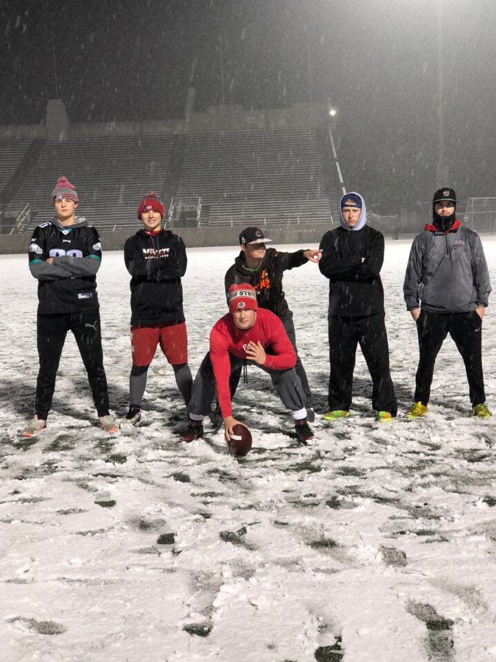 OWU_Baseball's tweet photo. 2018 Turkey Bowl champs! https://t.co/t6ihMBkQAS