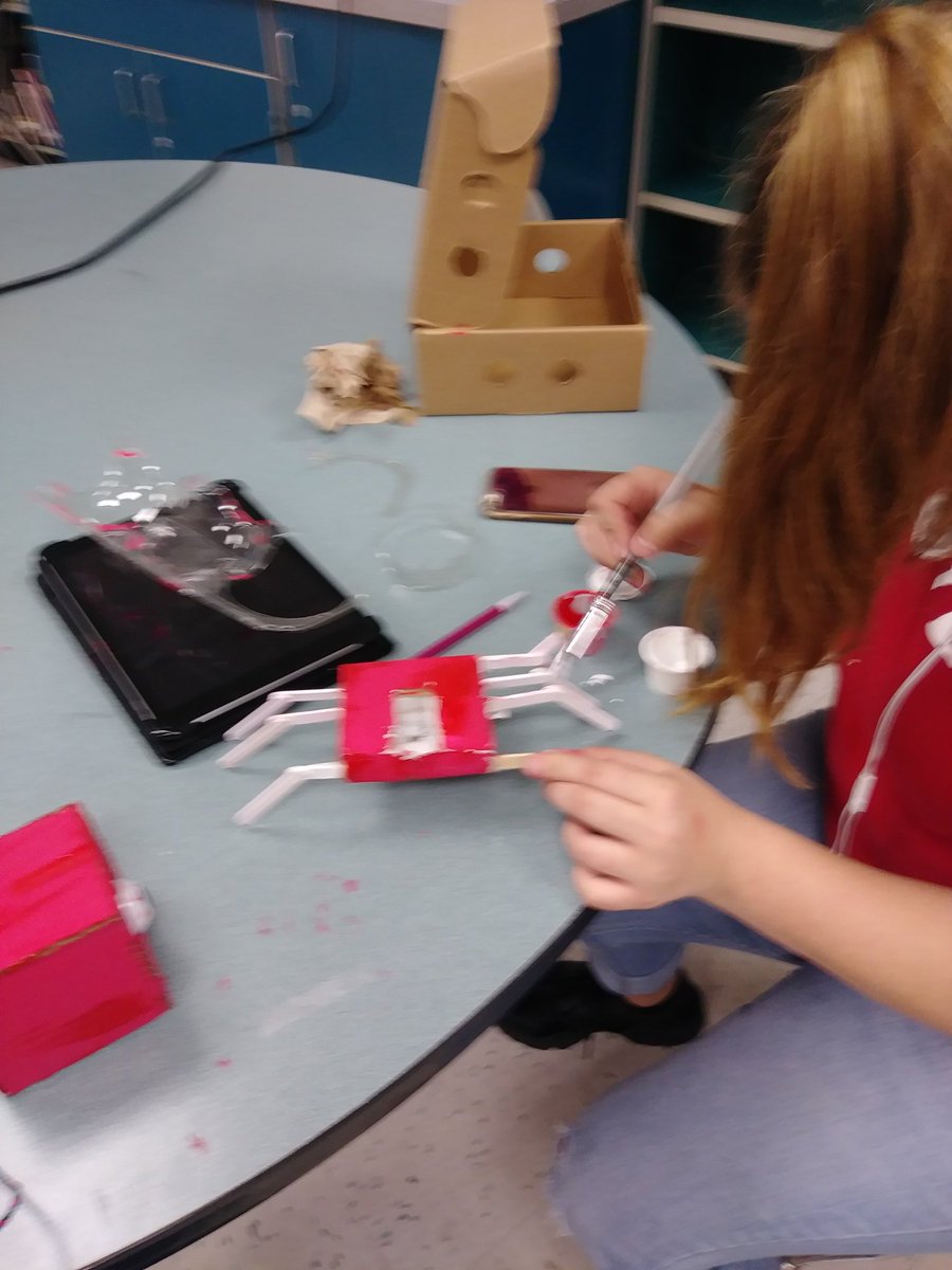 BobbieLoweTL's tweet photo. Working and learning is fun!! So thankful to Mr Boe for taking the leap with us in learning @codeorg and #hummingbirdkits with @birdbraintech and @KatieHenryDays .. Disco kids are showing their collaboration and creativity! #DiscoToolbox #DiscoStrong #WhateverItTakes @WayneITF https://t.co/V6EbAR5TyV