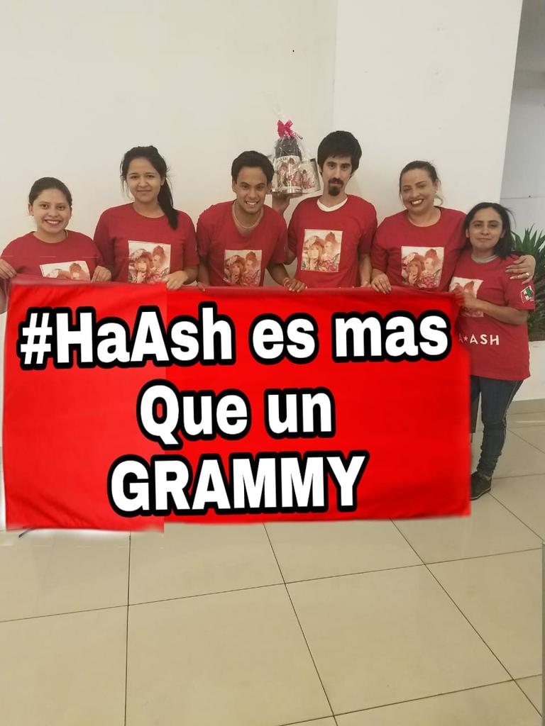 HaAshPy's tweet photo. Estos premios dejaron de tener sentido cuando no concideraron el trabajo de @haashoficial #HaAshEsMásQueUnGrammy https://t.co/3UeBW4DnF0