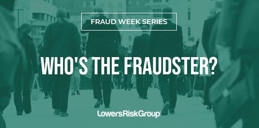 LowersRisk's tweet photo. Who’s Putting Your Organization at Risk of Fraud? https://t.co/xAzBjKe8WI #acfe #fraudweek #fraudprevention https://t.co/xEHsu9MHtP