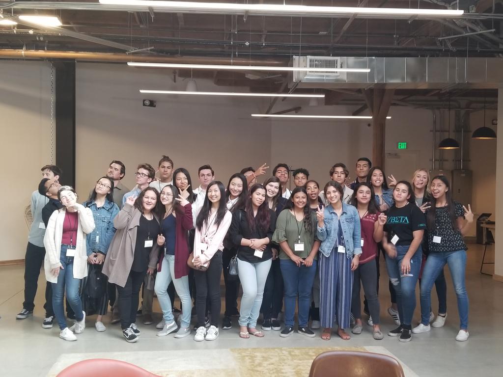COHS_BETA's tweet photo. Another valuable BETA field trip- a day of exploring careers in technology and advertising at #quantasy and a little taste of LA's art district!🤗 https://t.co/e4goqld2EL