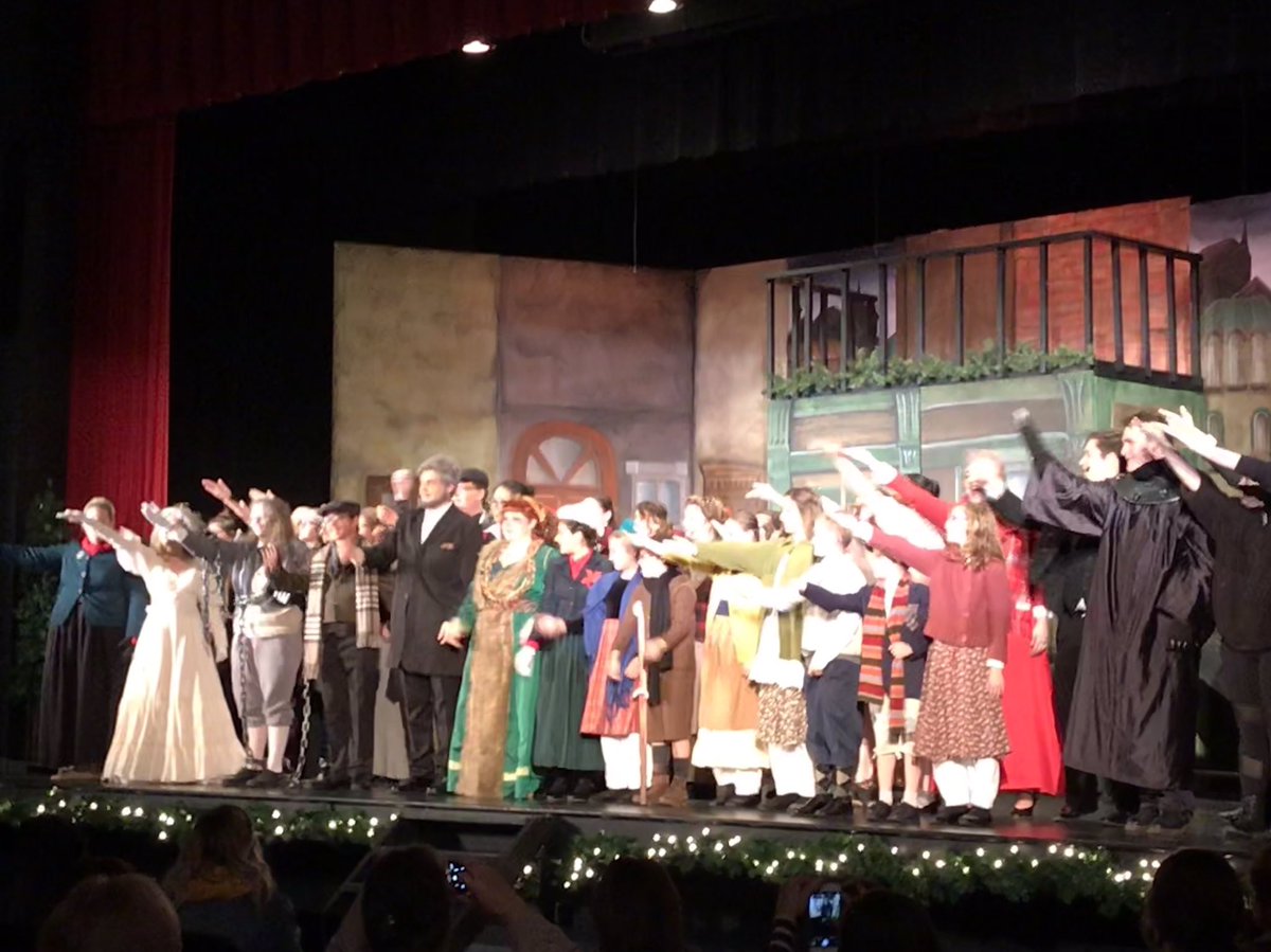Congrats to the cast and crew of “A Christmas Carol” on an outstanding opening night!  #PerkinsPride