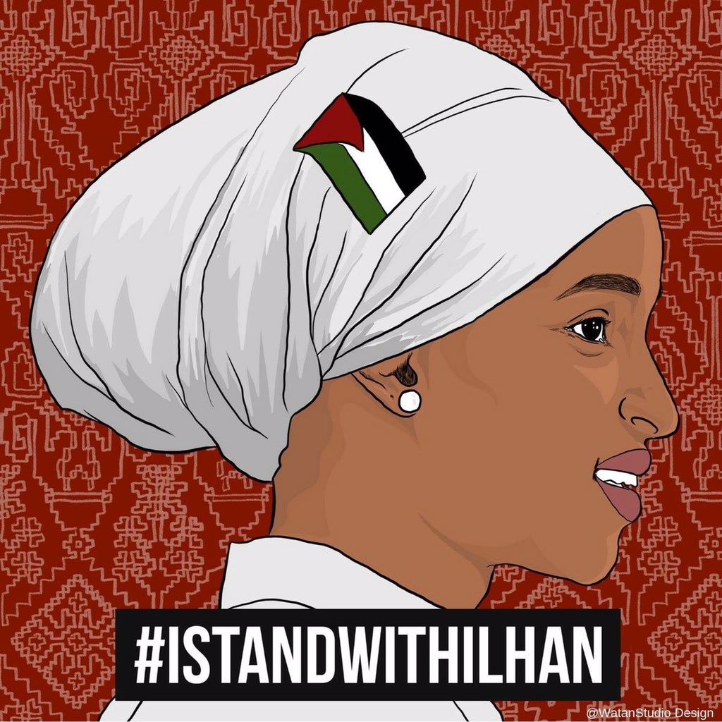 AMPNJ's tweet photo. @IlhanMN we support you and appreciate your stance! #IstandWithIlhan https://t.co/6eFv1a2gPp