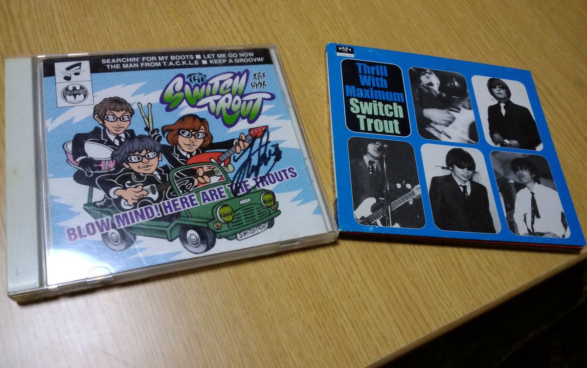 soong_kohey's tweet photo. 本日我々騒音寺は四日市CLUB ROOTSで日本騒乱万博ツアー。
高校生の頃から好きでよくコピーしたSwitchTroutとの共演を喜んでいるのは僕です。わくわく
#スイッチトラウト
#switchtrout https://t.co/0u2vbsFEUC