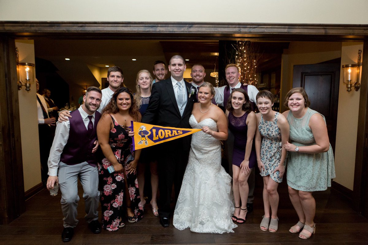 emlynn94's tweet photo. So thankful @lorascollege brought us so many amazing memories, and a great group of people to share those memories with. We may not have met at Loras, but it sure is a huge part of our relationship! #onceaduhawk https://t.co/iOeD4Apyhv