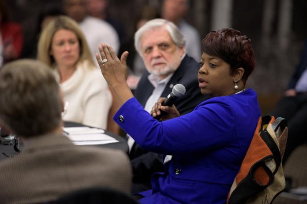 EG_Foundation's tweet photo. How do we get #workforce #education to be seen as a viable way to a career and a foothold into the middle class? 

We're discussing with like-minded friends and partners in Kansas City right now! https://t.co/QoaDzdz0ar #TouchingTomorrow https://t.co/EdZDh1HZqM