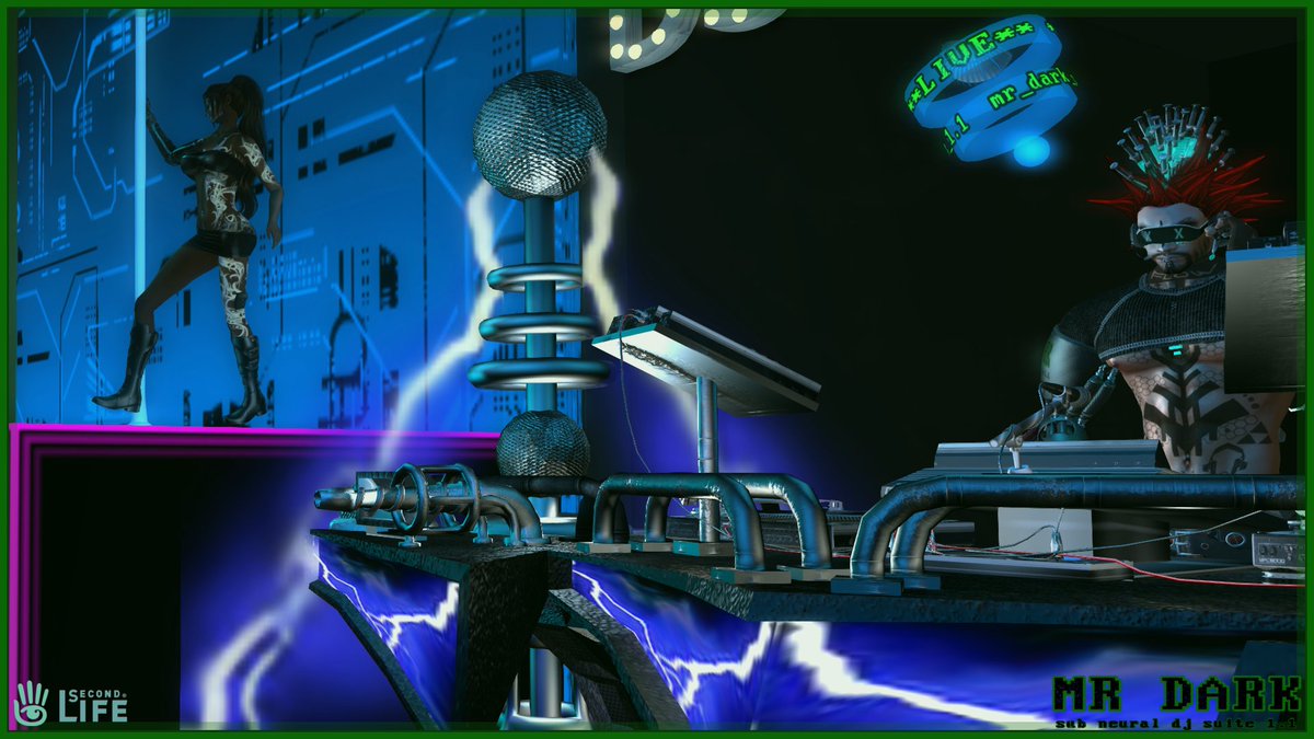 northdarkhard's tweet photo. Some screens from the Volt Ultra lounge set, thanks for the support you guys helped get some decent numbers in! Woo-hoo!

#secondlife #raveon #secondlifeevents #sl #secondlifeDJ #ThirstyThursday https://t.co/h1mjRzoMhb