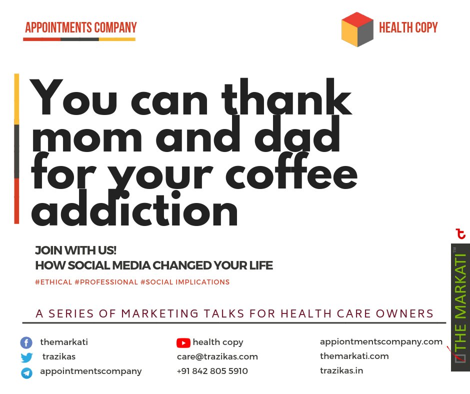 trazikas's tweet photo. Your coffee addiction
#healthcare #doctors #clinics #Physician #marketing #startup #patientscare #bookappointments #booknow #makeanappointment #trusteddoctors #easytoconnect #startups
https://t.co/owsMl1rSx6 https://t.co/JOhS2atxTg