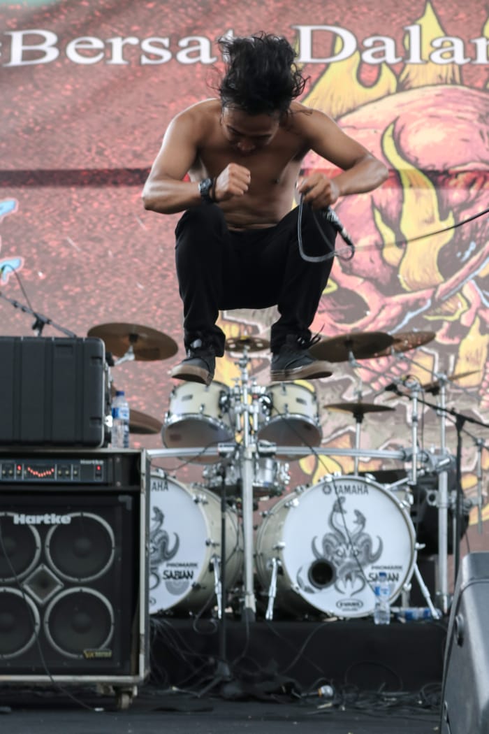 Ketika emosi terluapkan 🤘#gudangbising2018