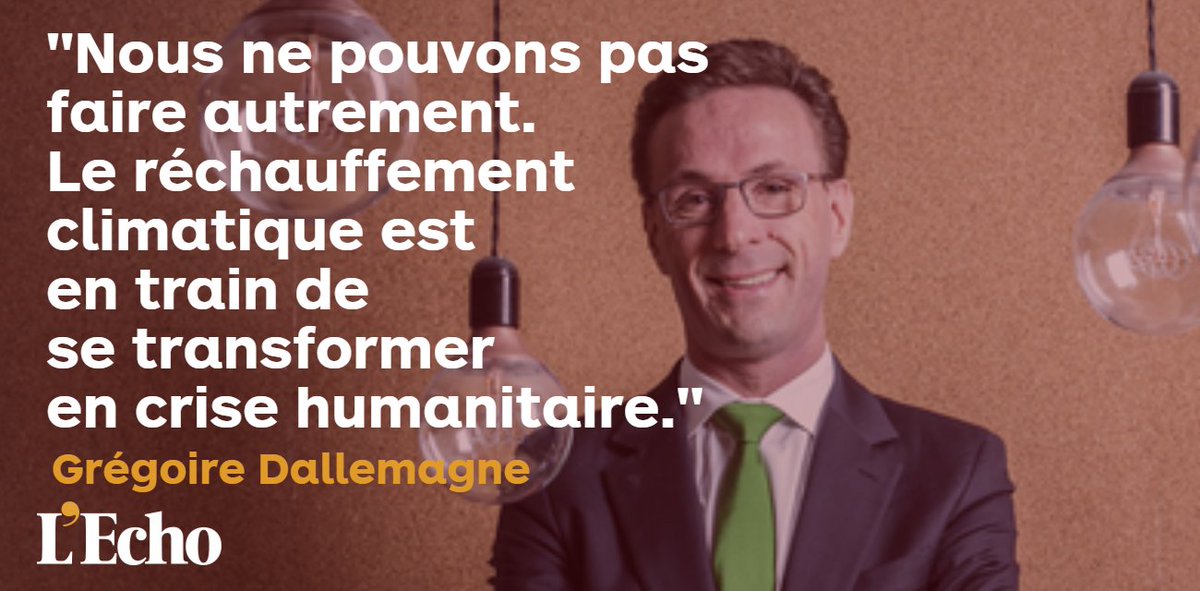 Le nouveau mot d'ordre d' @EDFLuminus : les énergies renouvelables et les économies d’énergie.
lecho.be/entreprises/en…
<a href="/CScharffLEcho/">Christine Scharff</a> #Energie