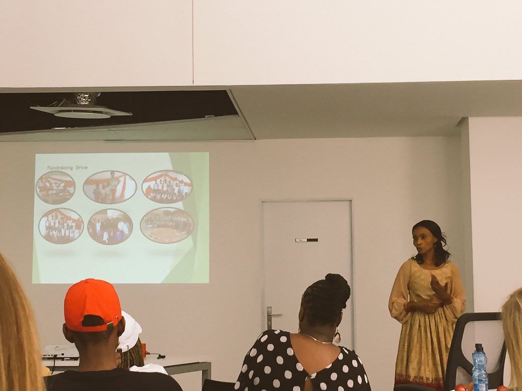 claire_thatsme's tweet photo. So amped to have the Principal, Ruth, from Inxiweni Primary School telling us about the Tembisa school’s success, despite challenges faced in the community. The connection is through @mikestopforth  and @PfP4SA, and @cerebra is proud to support the school #CerebraLearning https://t.co/YJP4QRweJn