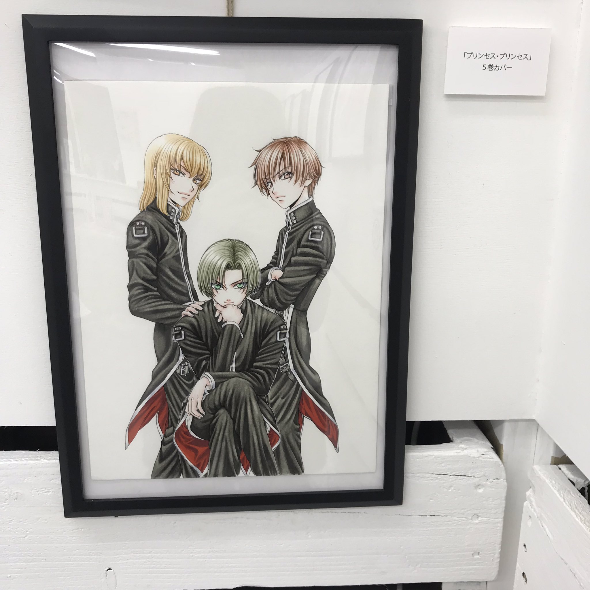 マンガ展 Torico つだみきよデビュー周年記念原画展 T Co N9f2xtlhmg 12日目 プリンセス プリンセス 展示中の原画イラスト入りカードもございます 各 150 お家の観賞用におススメです マンガ展osaka つだみきよデビューth