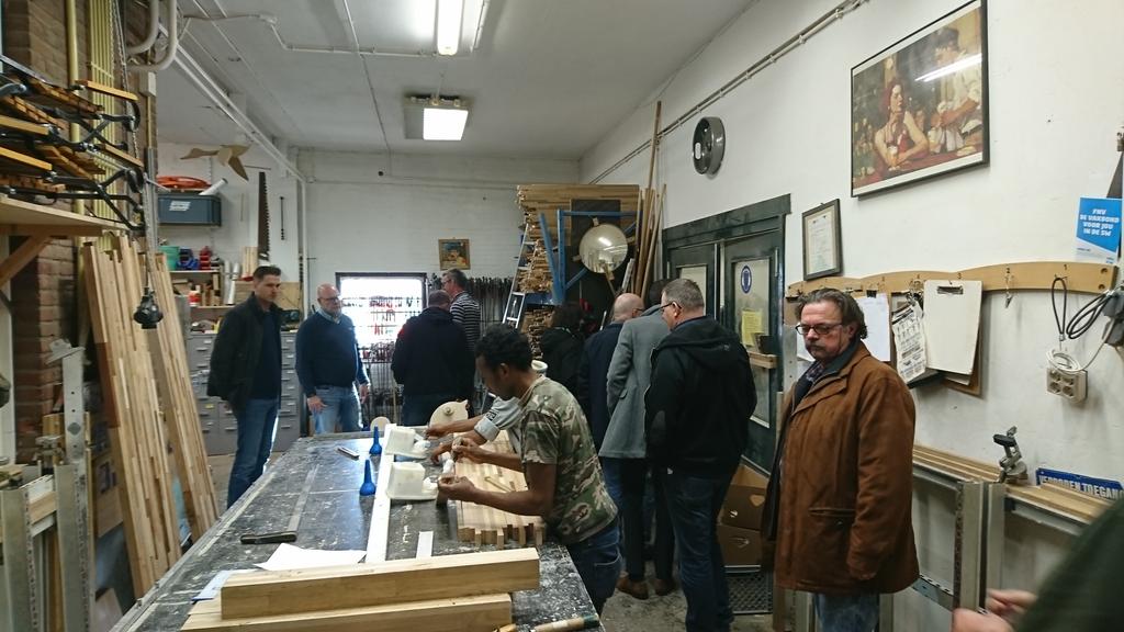 Er is gister tijdens de Good Practices workshop Houtwerkplaats bij Kringloop La Poubelle weer veel inspiratie opgedaan en uitgewisseld. Deze initiatieven binnen de #kringloop branche bieden werk- en leerplekken en dragen bij aan materiaalhergebruik. Op de planning: Textielatelier