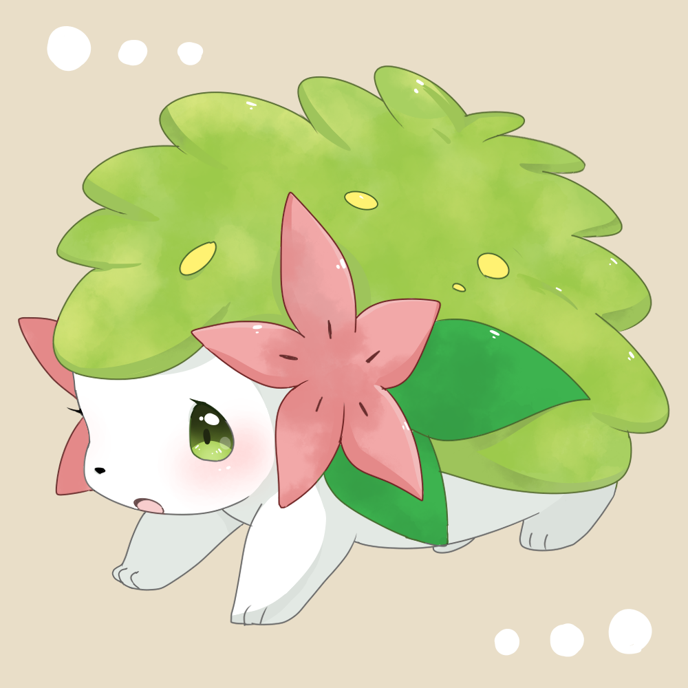「シェイミ 」|もなこのイラスト