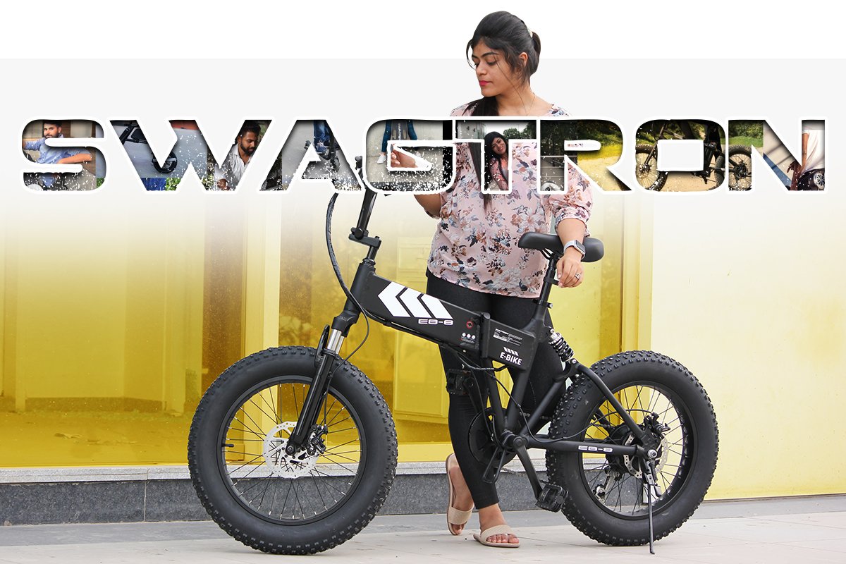 swagtronindia's tweet image. Reinvent the feeling of riding the most comfortable yet efficient #EB8 from #Swagtron. #Fun #Adventure #Biking #ElectricBike #SwagtronIndia
