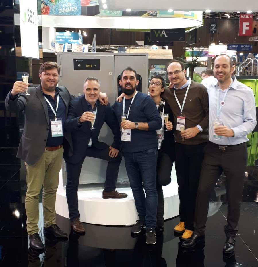 BSVElectronic's tweet photo. 👉 El equipo comercial de #BSPOOL agradece a todos los visitantes de la feria @PiscineGlobal de Lyon su paso por nuestro espacio y el interés mostrado por nuestros productos. 👍
#cloradoressalinos #bspoolworldtour #BSVELECTRONIC #saltwaterchlorinators #chlorinateursalin https://t.co/q8sAygEVJr