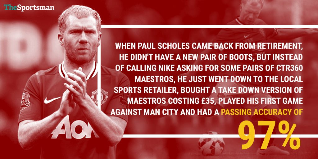  Happy Birthday to one of Manchester United\s all-time greatest players, Mr Paul Scholes! 