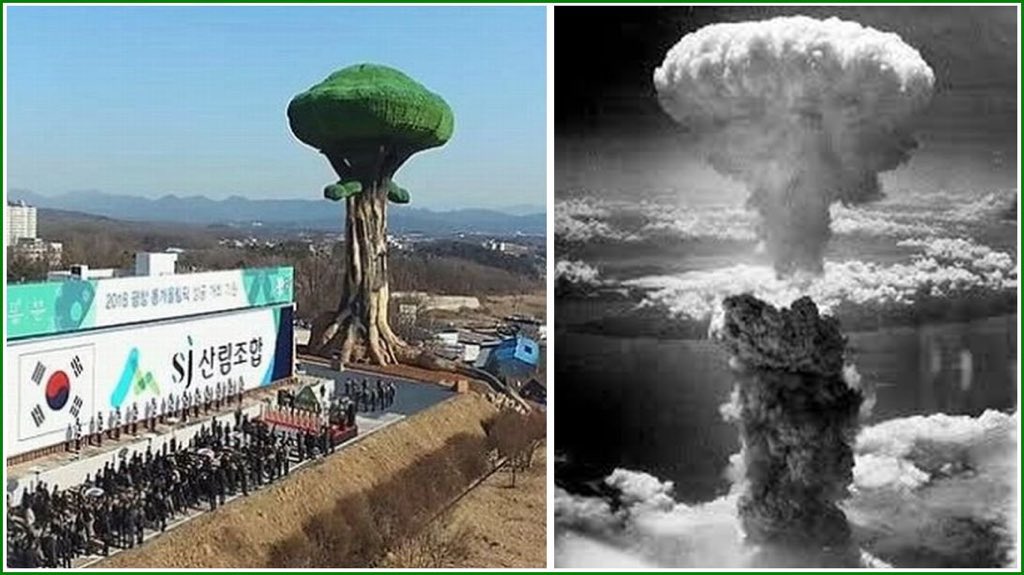 實王 A Twitter 韓国人はなぜか原爆 きのこ雲に異常な執着心があるように感じますね 教育なんでしょうか