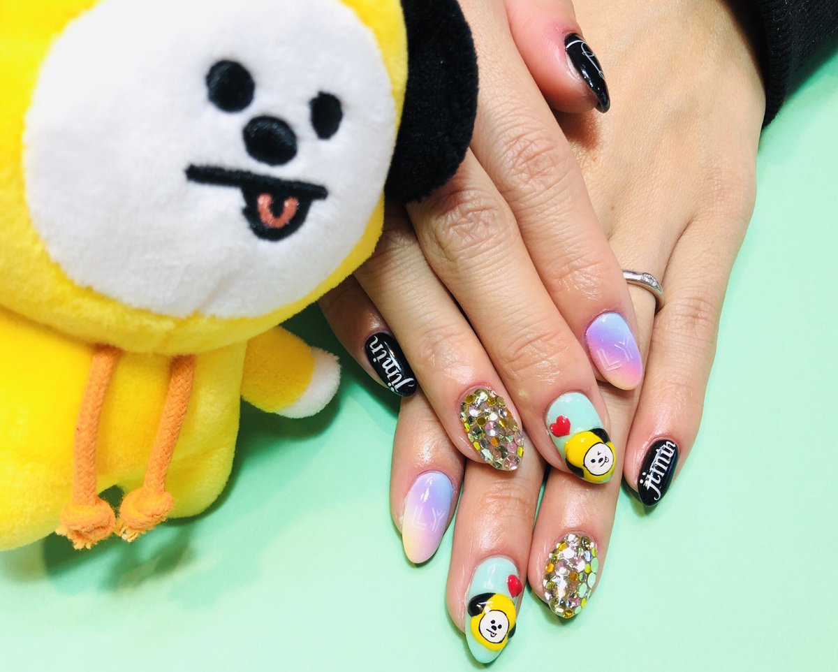 jmnchaaann's tweet image. ネイルチェンジ〜〜♥️
痛ネイルごめんなさい。笑
#armyRTしてくれた方フォローします
#ARMYさんと繋がりたい
#大人ARMY #BTS #ヌナarmy