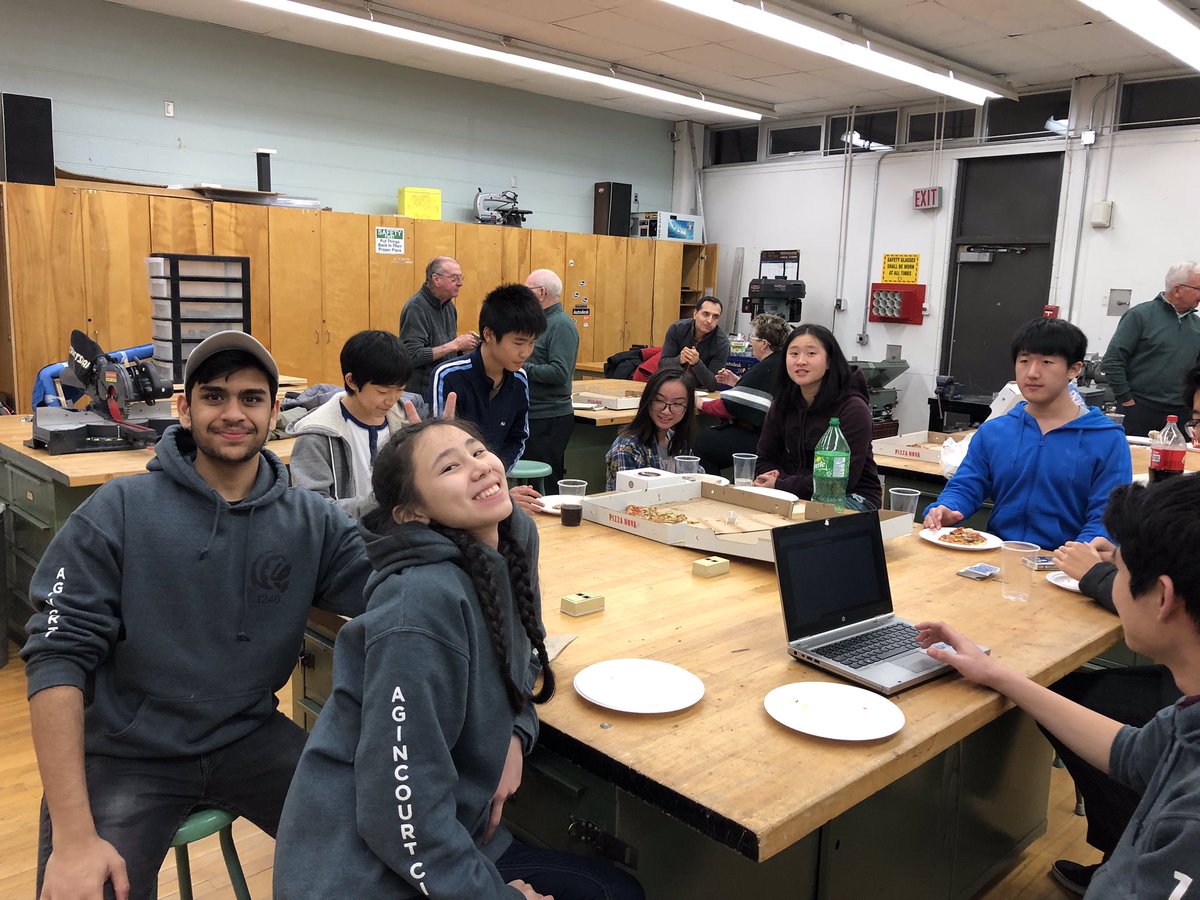LancerTweet's tweet photo. Thanks to the Rotary Club sharing expertise on how being part of First Robotics will help them in so many ways in their future. #robotic #team1246 #thoms #pacitto https://t.co/gZkvwimc1c