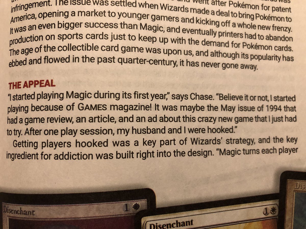 ElaineChase's tweet photo. What a nice thing to find in my mailbox! @theGamesMag #Magic25 #WotCStaff https://t.co/wS3MzHVG54