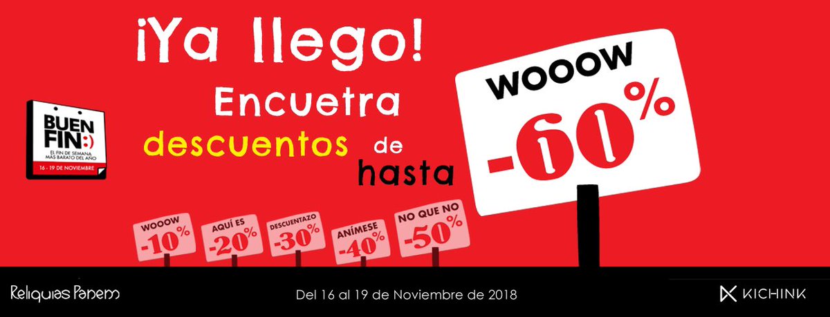 ReliquiasPanem's tweet photo. ¡Mañana es el día! No te pierdas de descuentos increíbles. ¡TE ESPERAMOS! #BuenFin #fandoms https://t.co/FYpRak56f6 https://t.co/hwI0GBGGNo