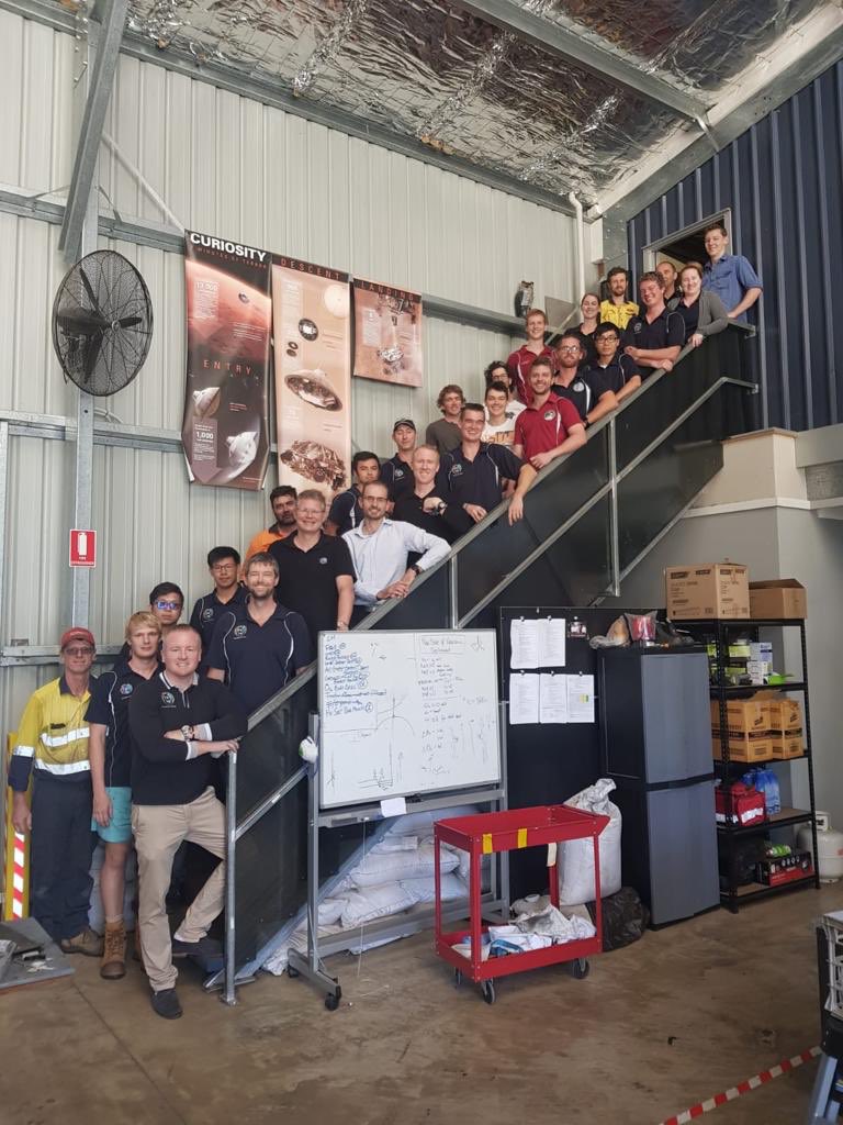 Today @DeputyHdSpaceAu met the team <a href="/GilmourSpace/">Gilmour Space</a> to see progress on  developing low-cost hybrid rockets for the global small satellite industry.